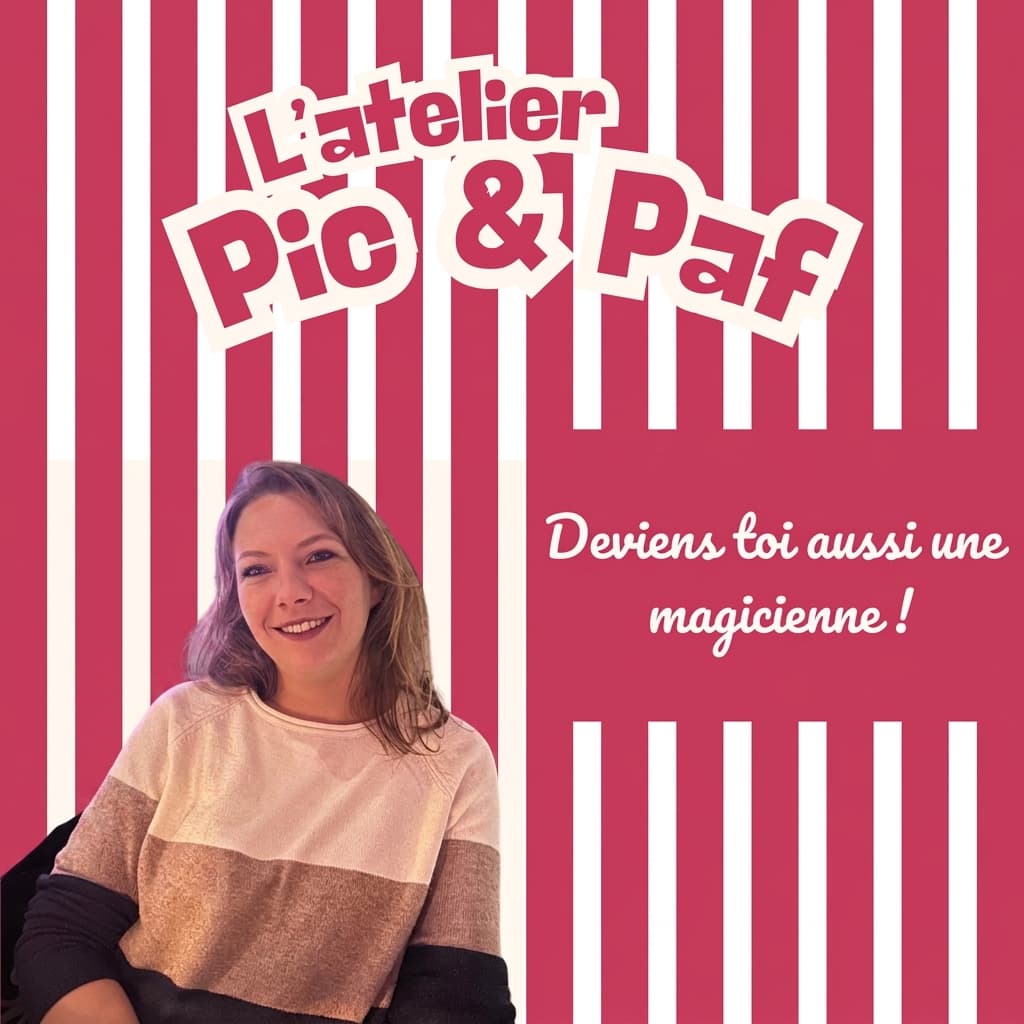 Ludivine, fondatrice de L'atelier Pic & Paf en Vienne et Deux-Sèvres